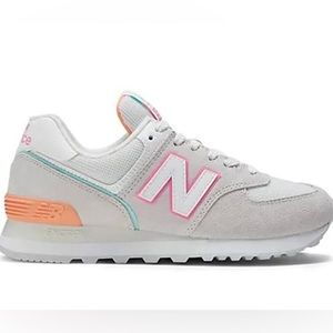 New Balance 574 Nimbus Cloud Peach Glaze